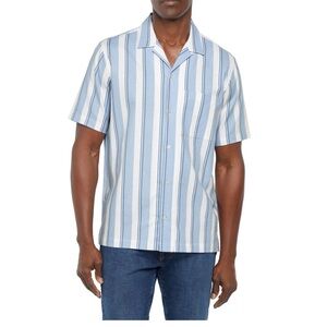 Gap Men’s Short Sleeve Button-up Linen shirt ( Brand New)